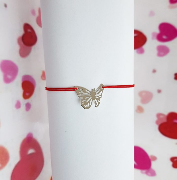 Bratara "Fluture" handmade din Argint 925 - Armilla Sliver - Unește cupluri